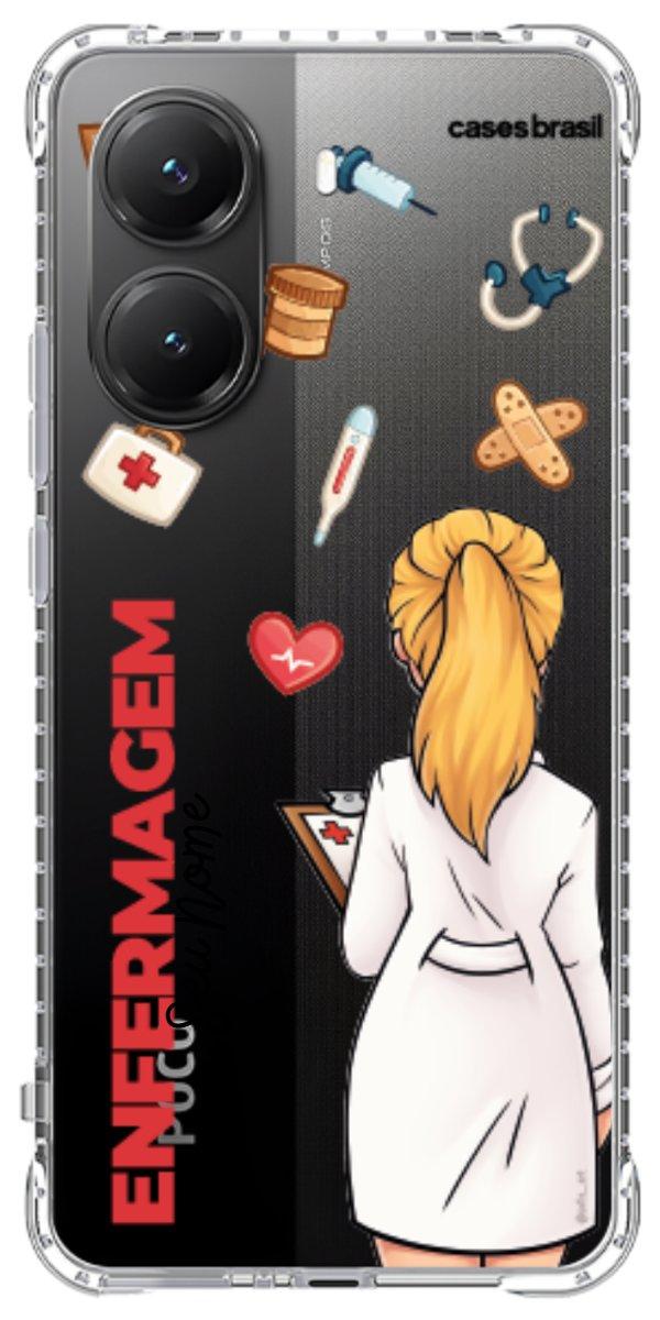 Capinha para Celular Enfermagem - Boneca Profissão