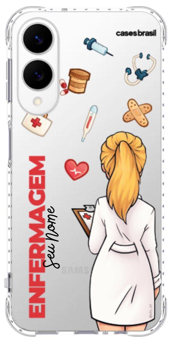 Capinha para Celular Enfermagem - Boneca Profissão