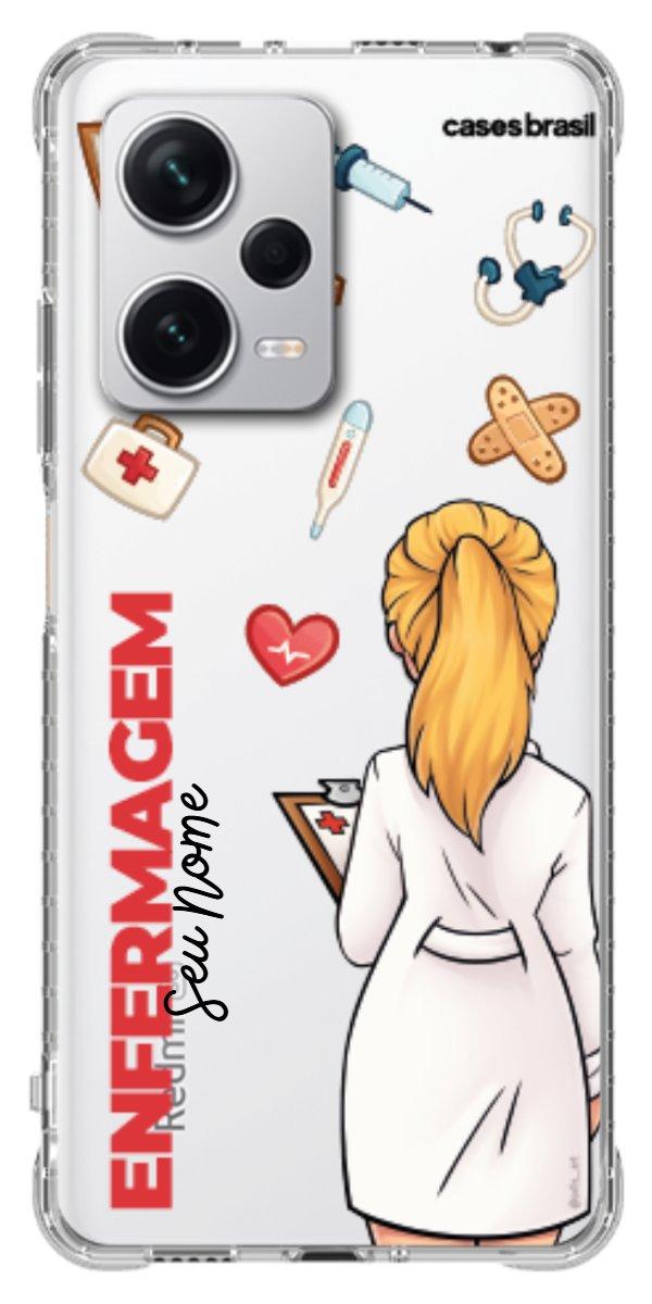 Capinha para Celular Enfermagem - Boneca Profissão
