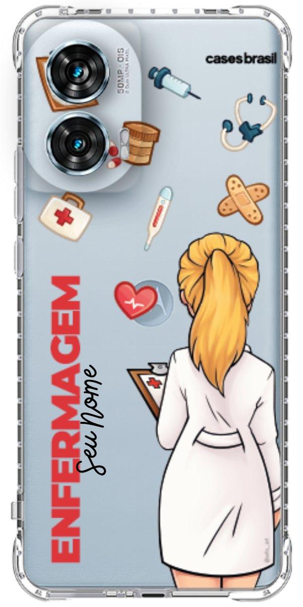 Capinha para Celular Enfermagem - Boneca Profissão