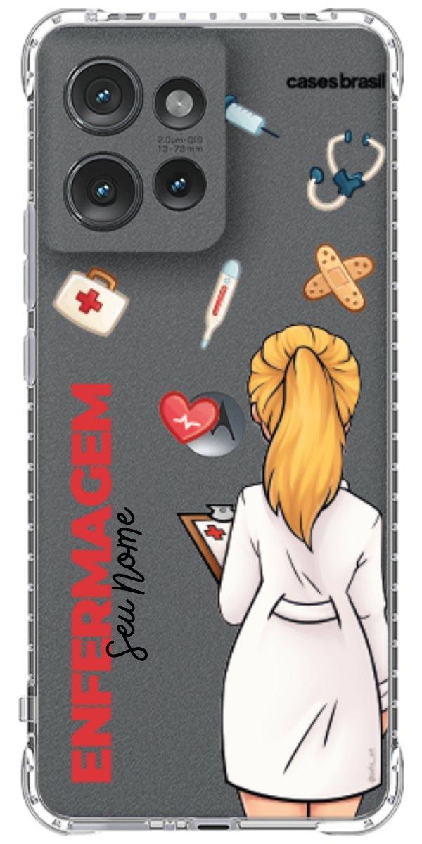 Capinha para Celular Enfermagem - Boneca Profissão