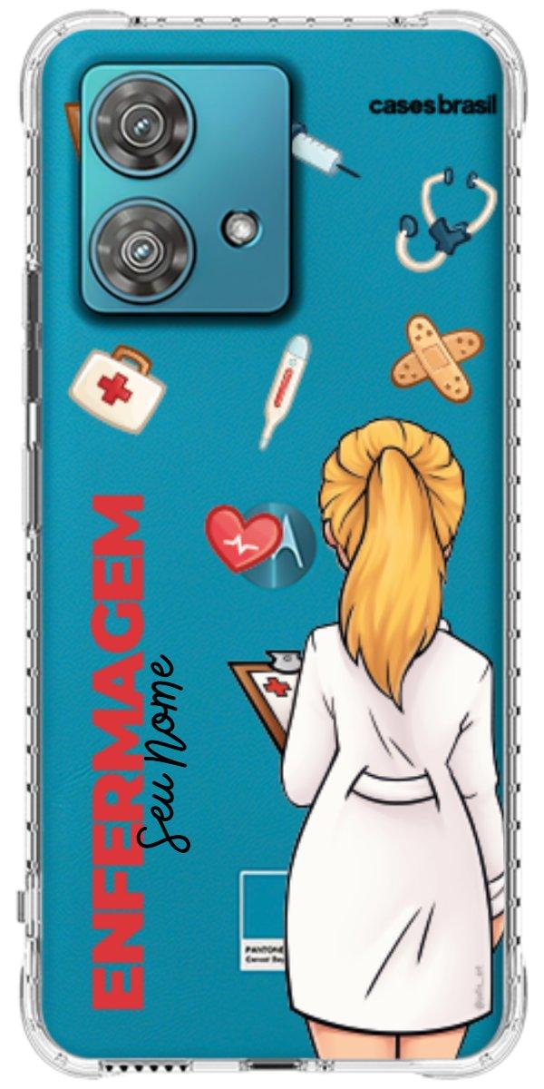 Capinha para Celular Enfermagem - Boneca Profissão