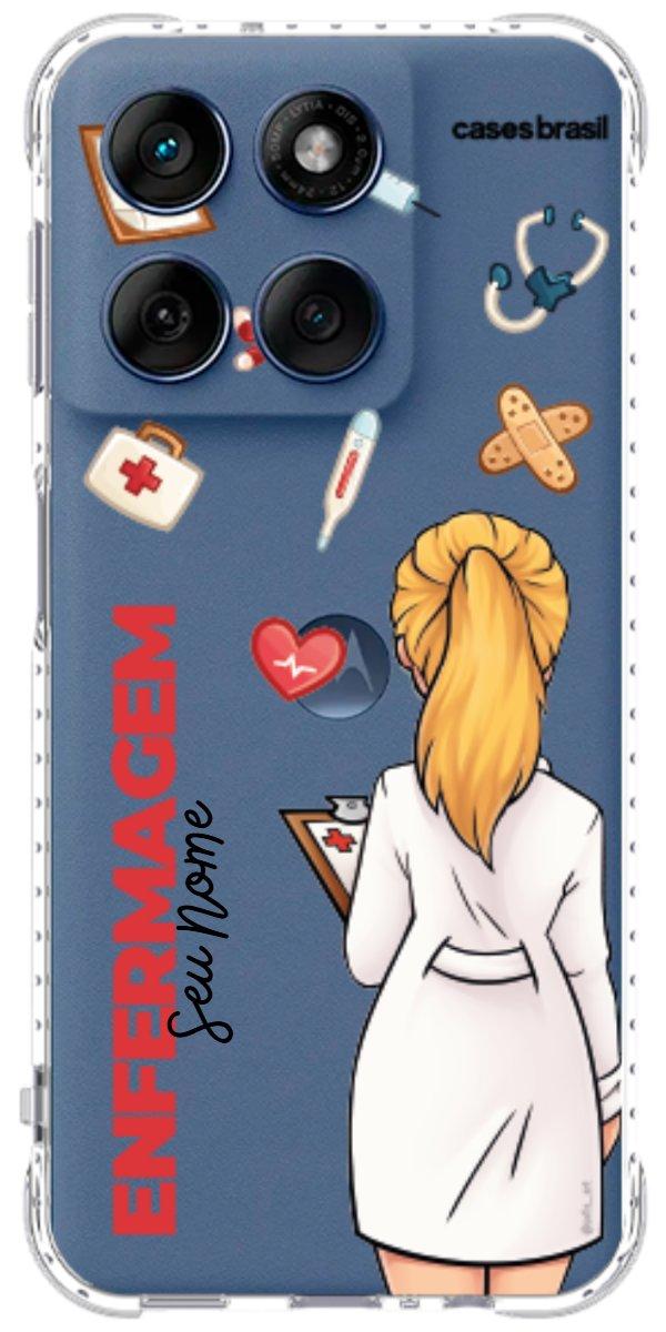 Capinha para Celular Enfermagem - Boneca Profissão