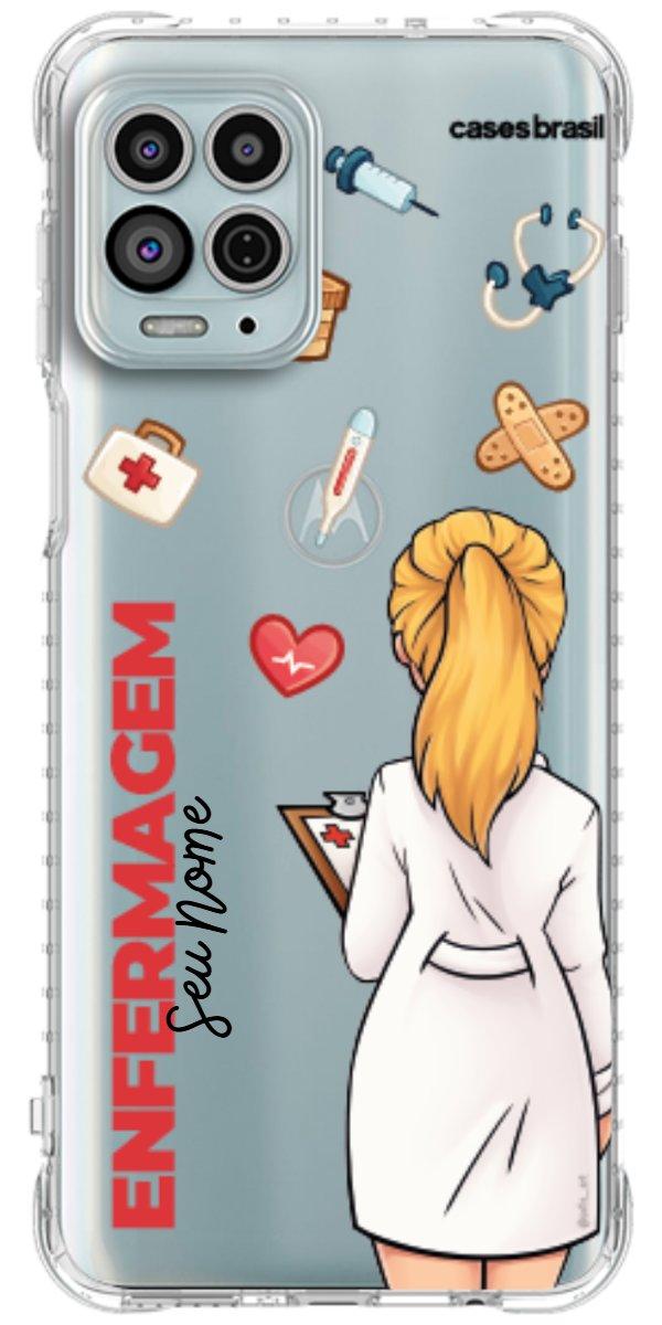 Capinha para Celular Enfermagem - Boneca Profissão