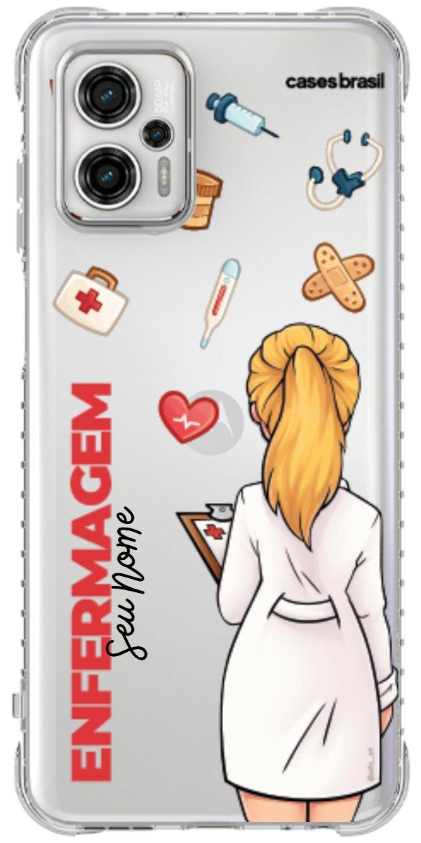 Capinha para Celular Enfermagem - Boneca Profissão