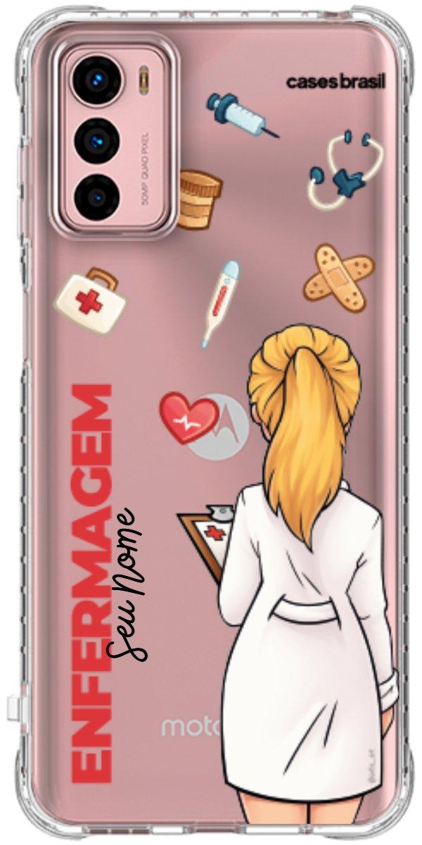 Capinha para Celular Enfermagem - Boneca Profissão