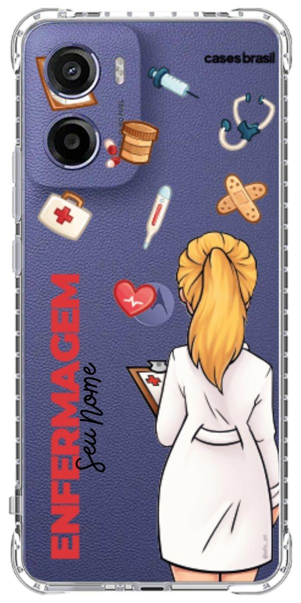 Capinha para Celular Enfermagem - Boneca Profissão