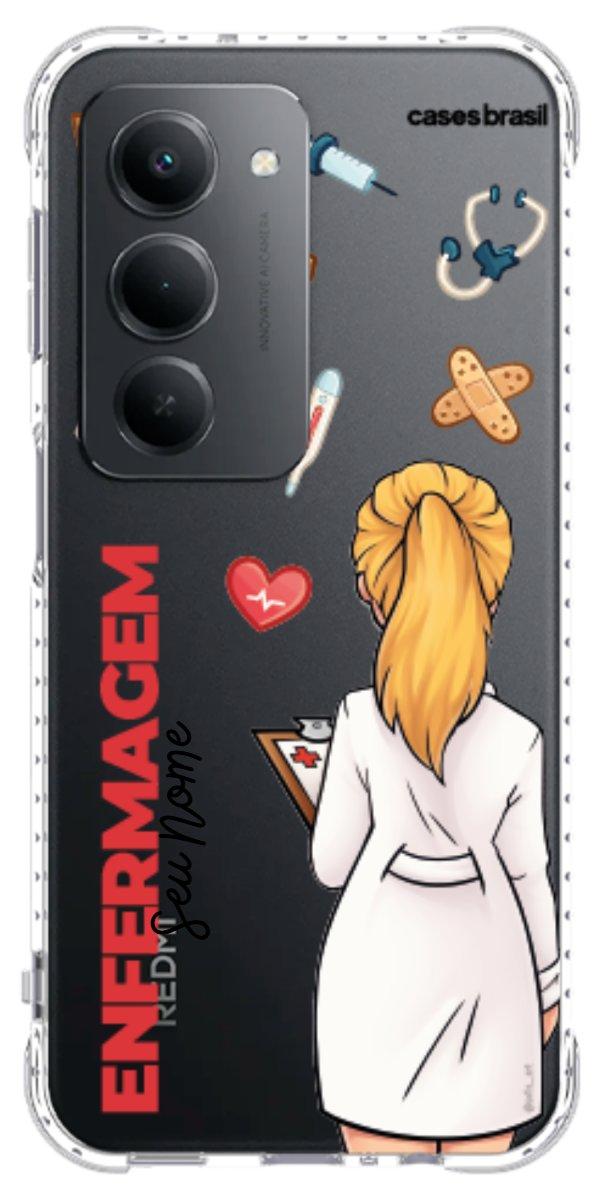 Capinha para Celular Enfermagem - Boneca Profissão