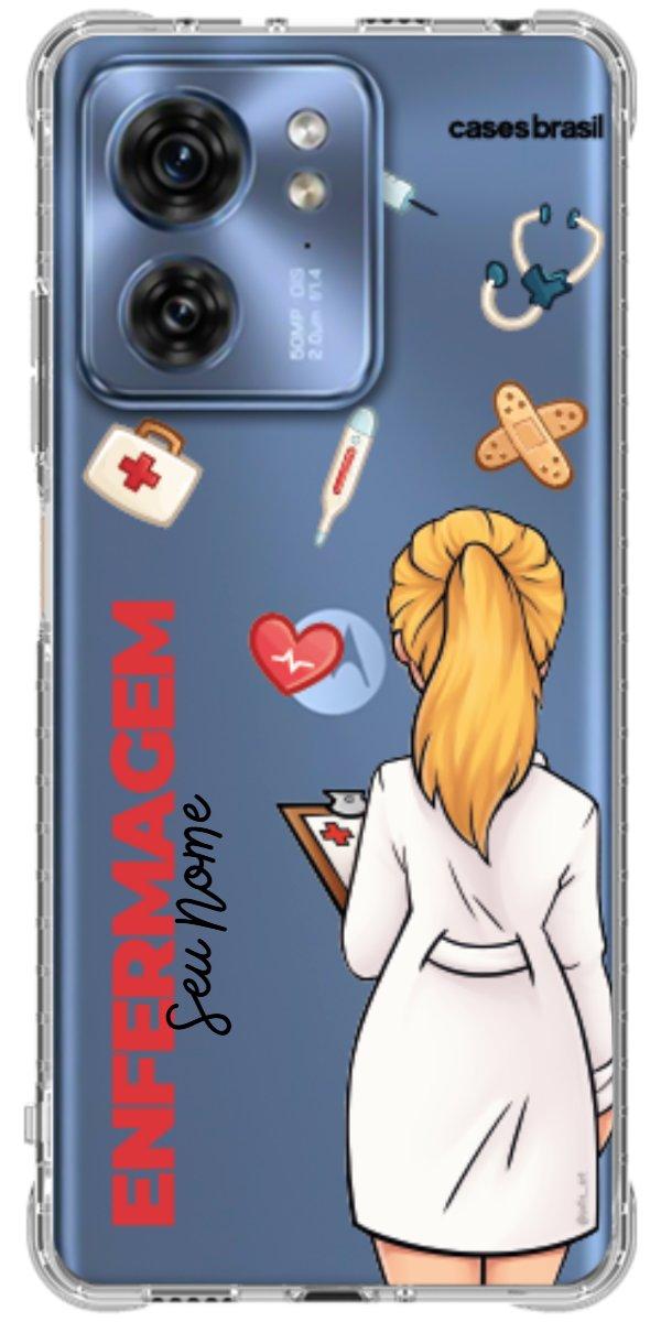 Capinha para Celular Enfermagem - Boneca Profissão