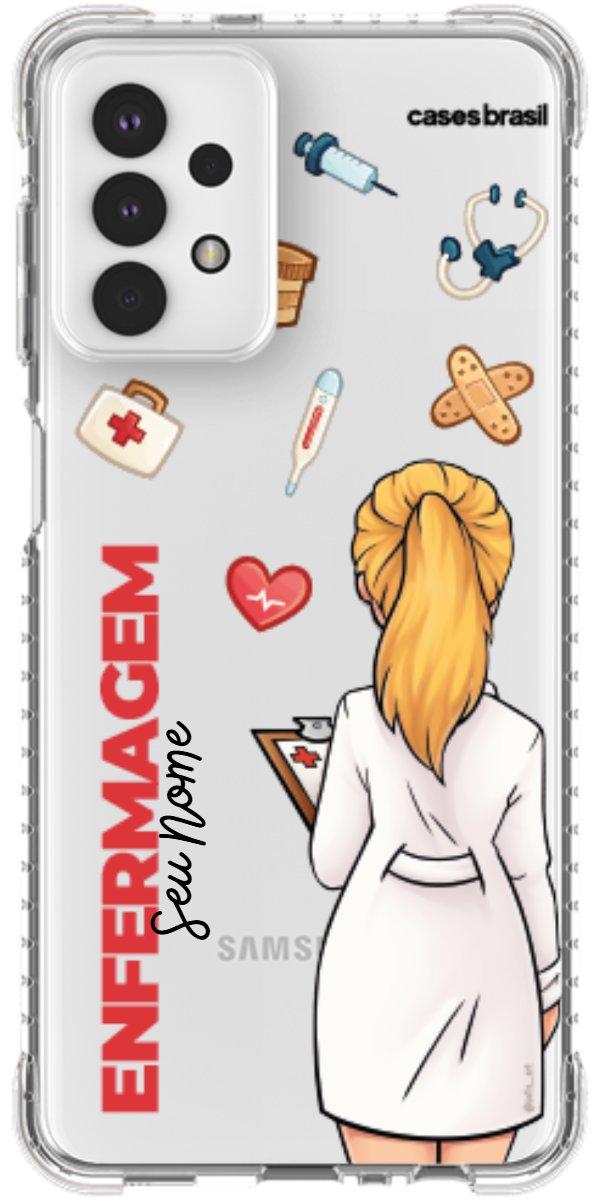 Capinha para Celular Enfermagem - Boneca Profissão