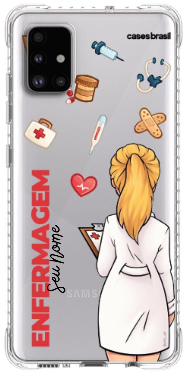 Capinha para Celular Enfermagem - Boneca Profissão