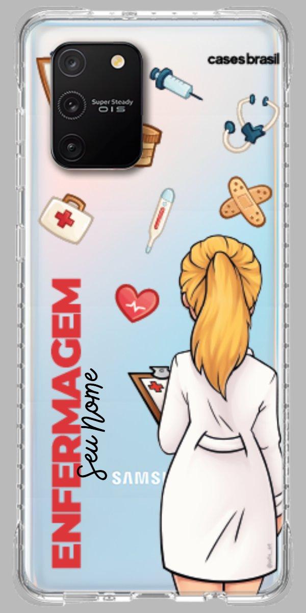 Capinha para Celular Enfermagem - Boneca Profissão
