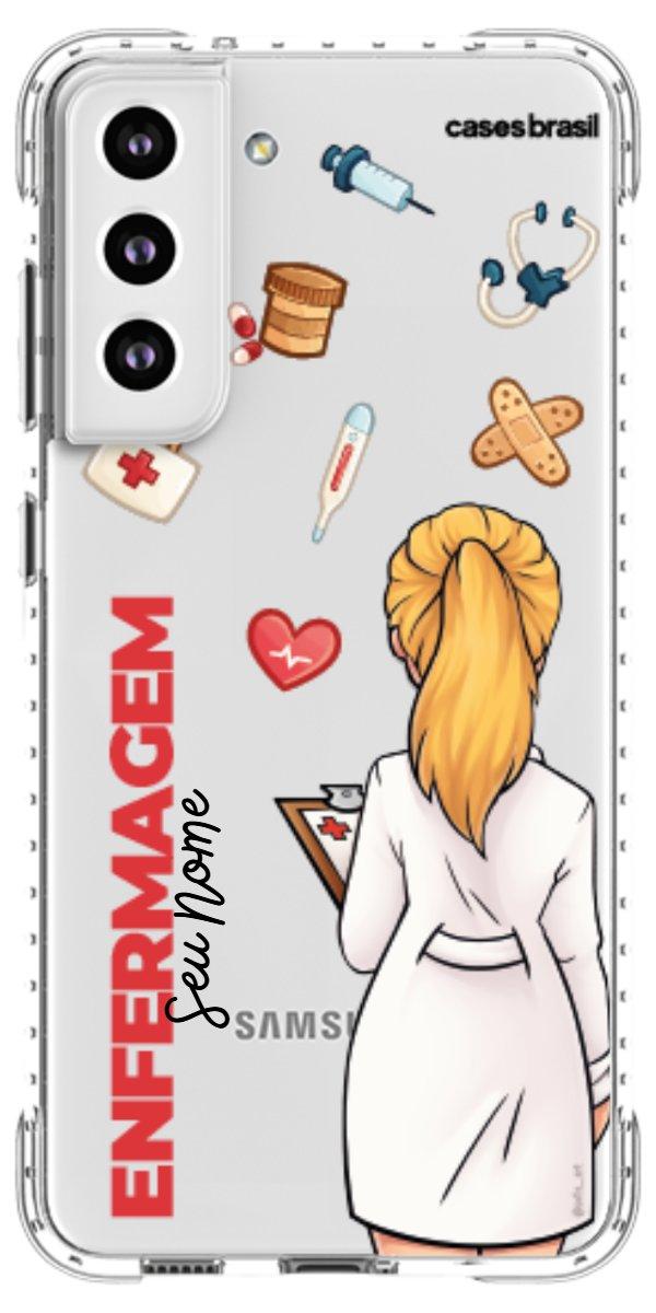 Capinha para Celular Enfermagem - Boneca Profissão