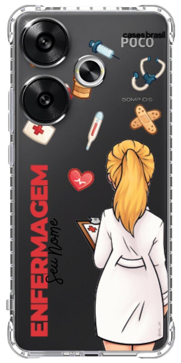Capinha para Celular Enfermagem - Boneca Profissão