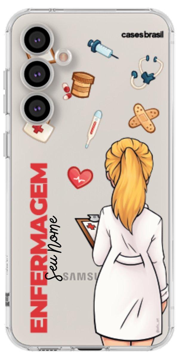 Capinha para Celular Enfermagem - Boneca Profissão