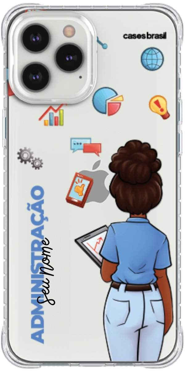 Capinha para Celular Administração - Boneca Profissão