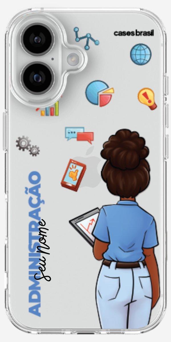 Capinha para Celular Administração - Boneca Profissão