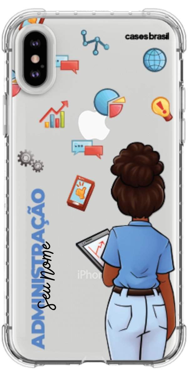 Capinha para Celular Administração - Boneca Profissão