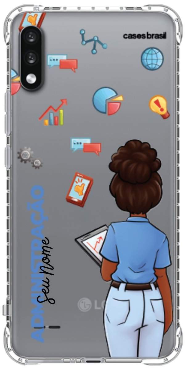 Capinha para Celular Administração - Boneca Profissão