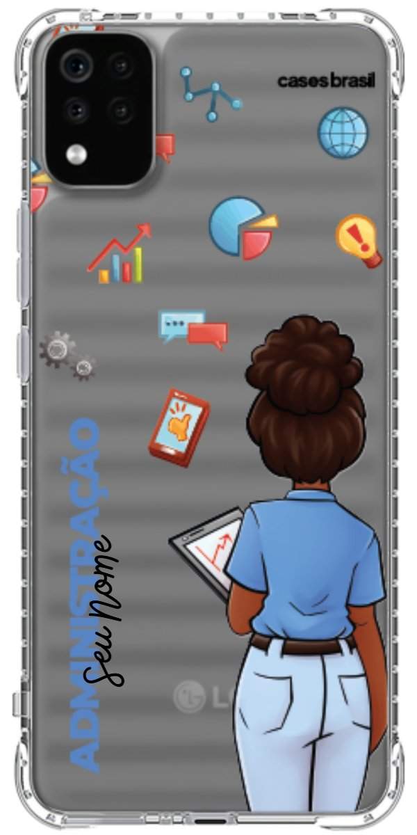 Capinha para Celular Administração - Boneca Profissão