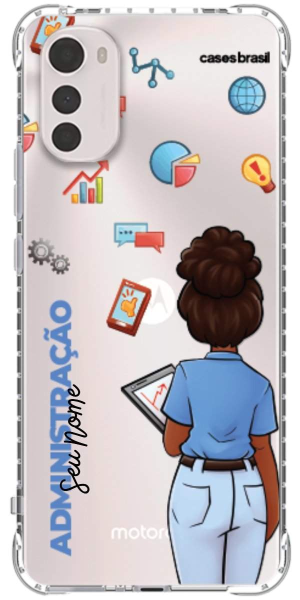 Capinha para Celular Administração - Boneca Profissão