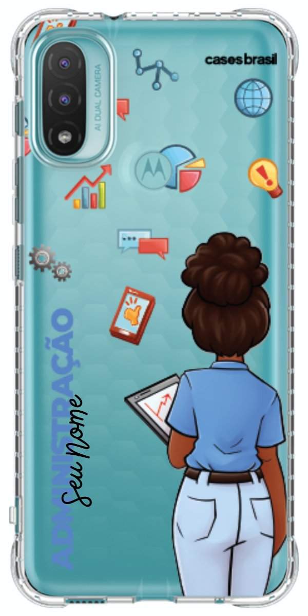 Capinha para Celular Administração - Boneca Profissão