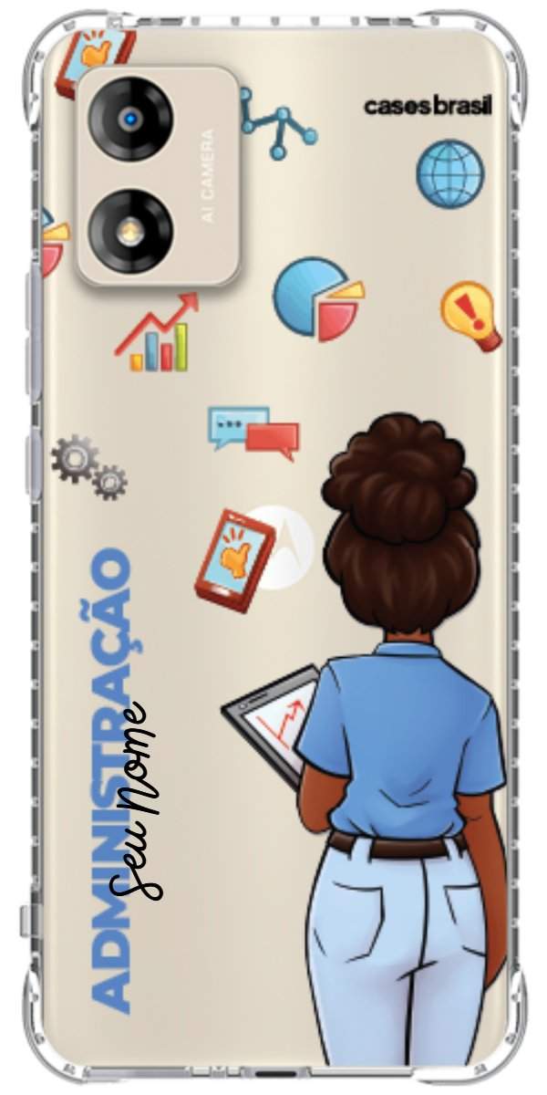 Capinha para Celular Administração - Boneca Profissão