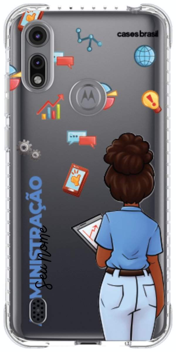 Capinha para Celular Administração - Boneca Profissão