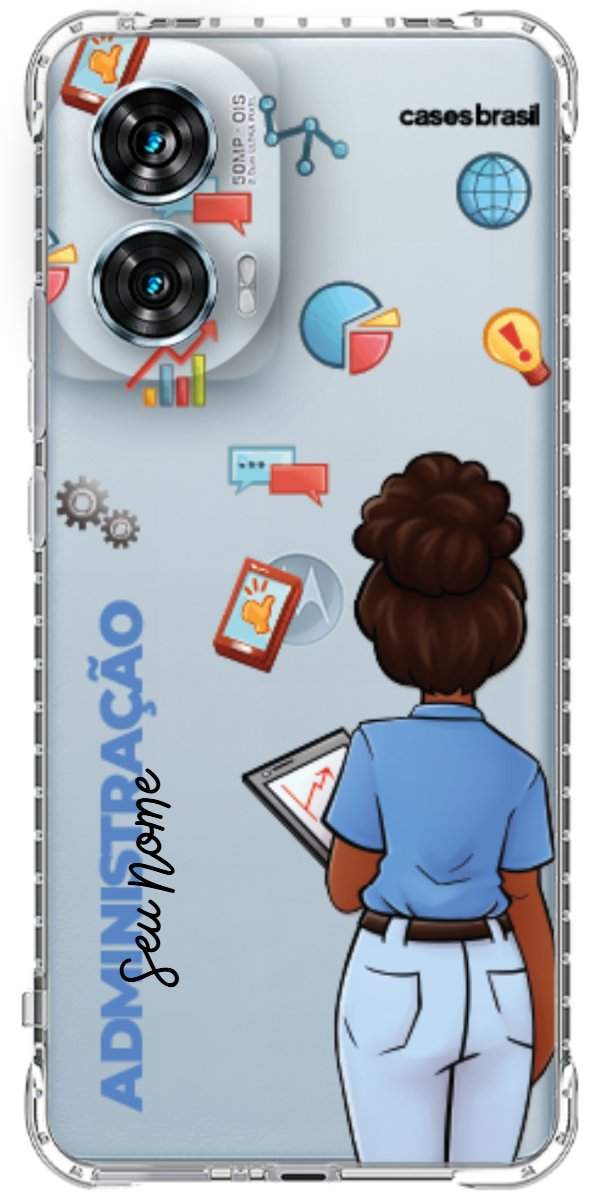 Capinha para Celular Administração - Boneca Profissão
