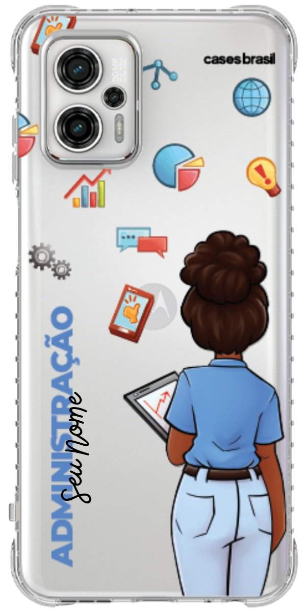 Capinha para Celular Administração - Boneca Profissão