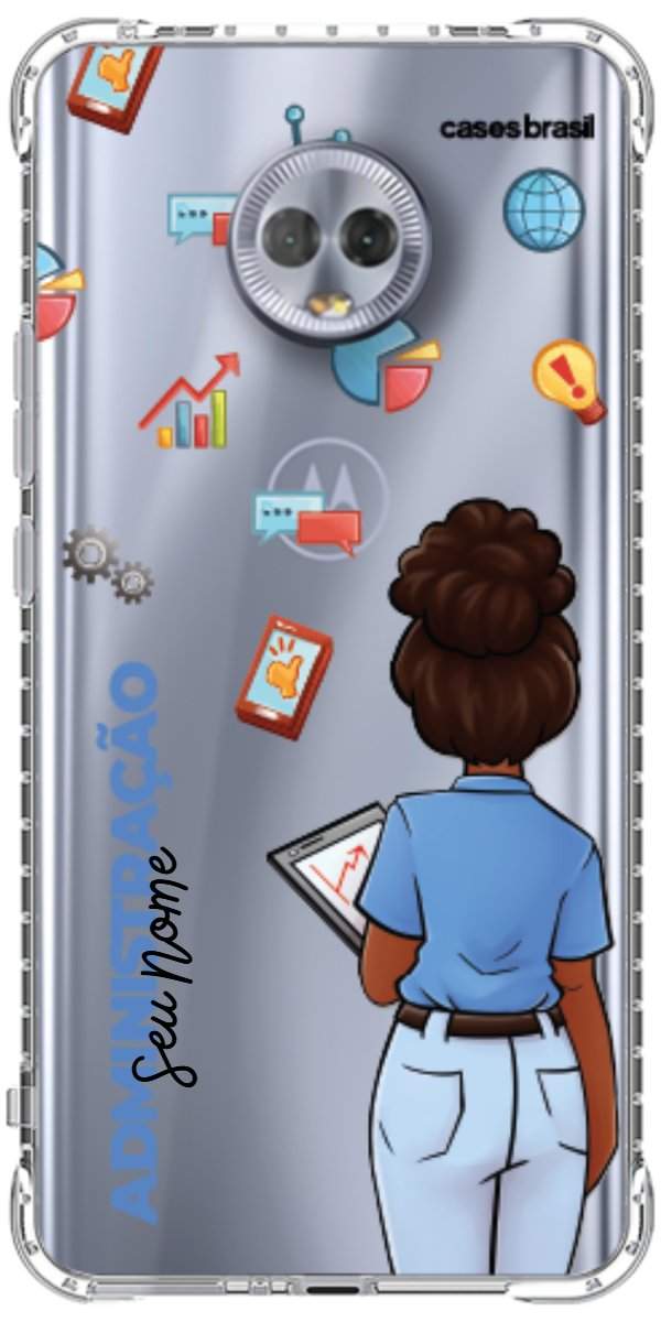 Capinha para Celular Administração - Boneca Profissão
