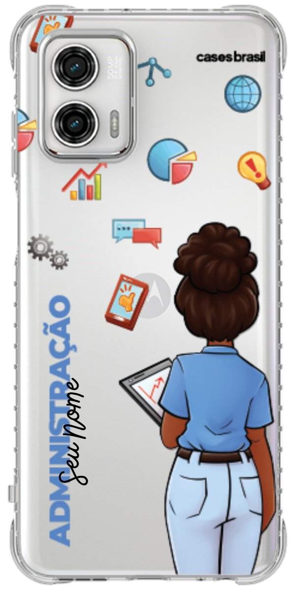 Capinha para Celular Administração - Boneca Profissão