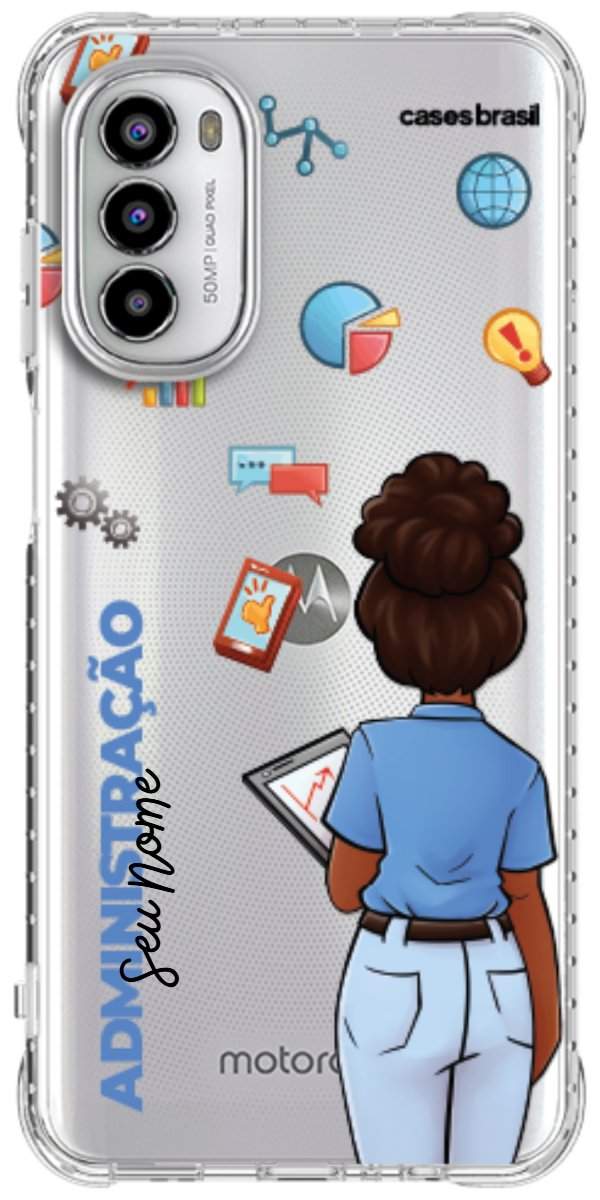 Capinha para Celular Administração - Boneca Profissão