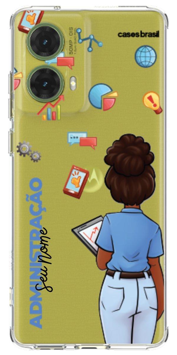 Capinha para Celular Administração - Boneca Profissão