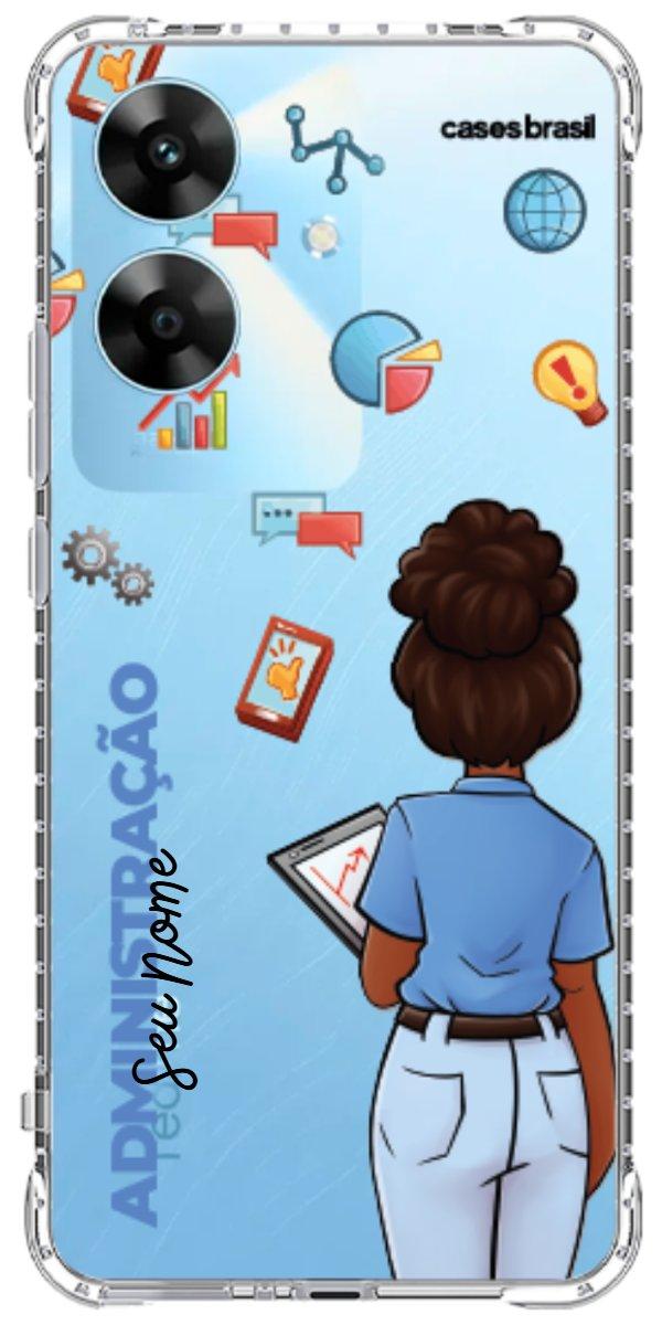 Capinha para Celular Administração - Boneca Profissão