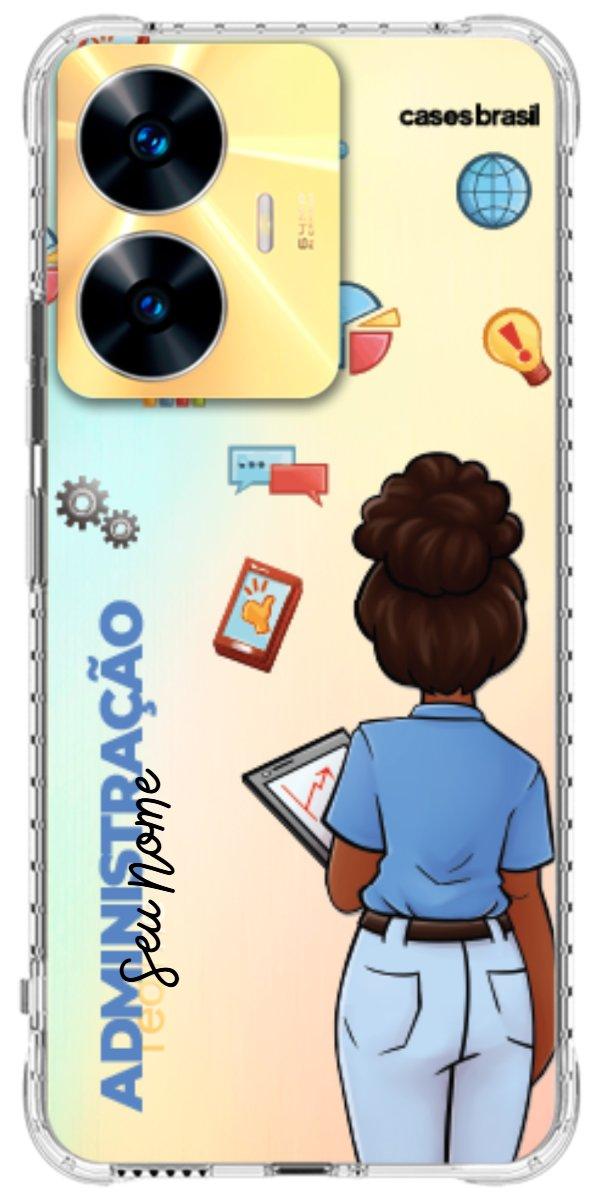 Capinha para Celular Administração - Boneca Profissão