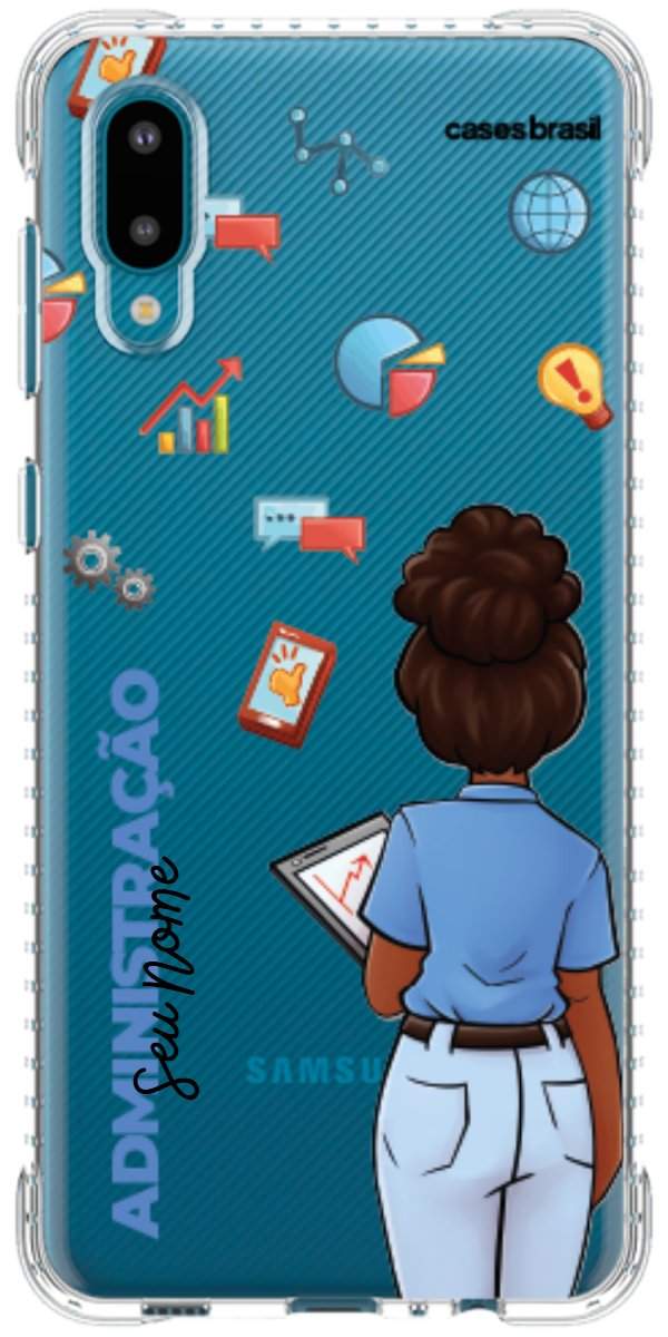 Capinha para Celular Administração - Boneca Profissão