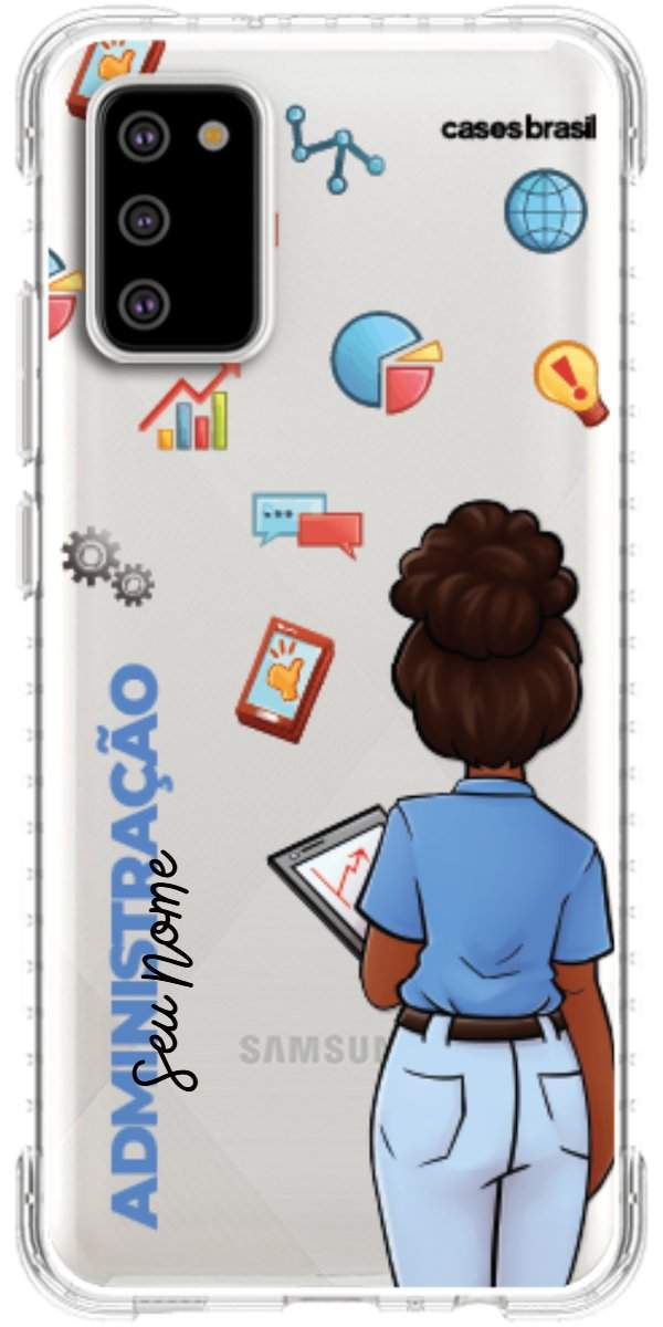 Capinha para Celular Administração - Boneca Profissão