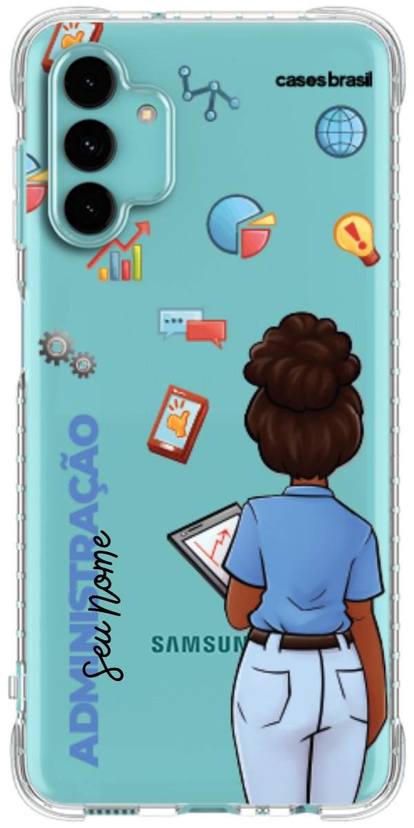 Capinha para Celular Administração - Boneca Profissão