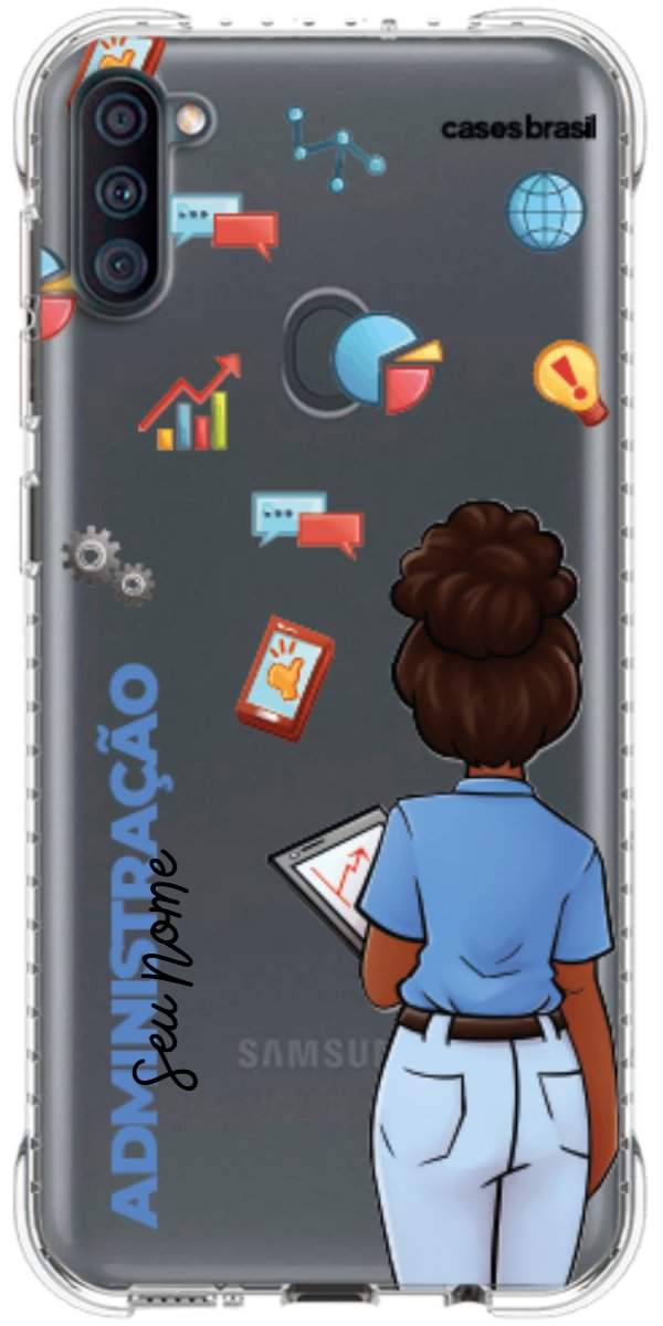 Capinha para Celular Administração - Boneca Profissão