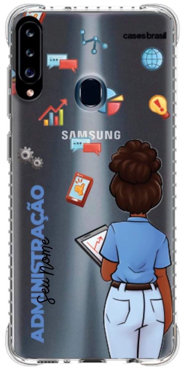 Capinha para Celular Administração - Boneca Profissão