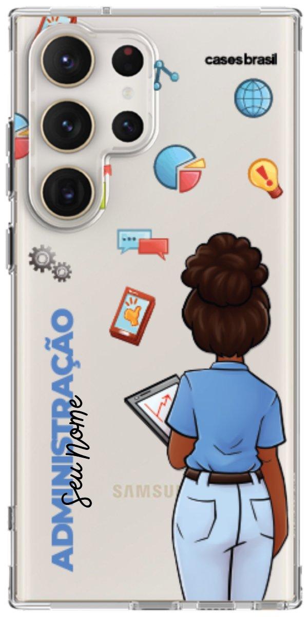 Capinha para Celular Administração - Boneca Profissão