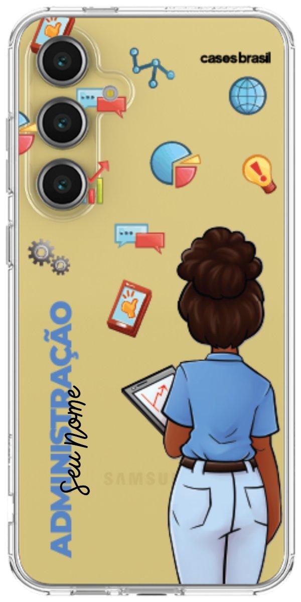 Capinha para Celular Administração - Boneca Profissão