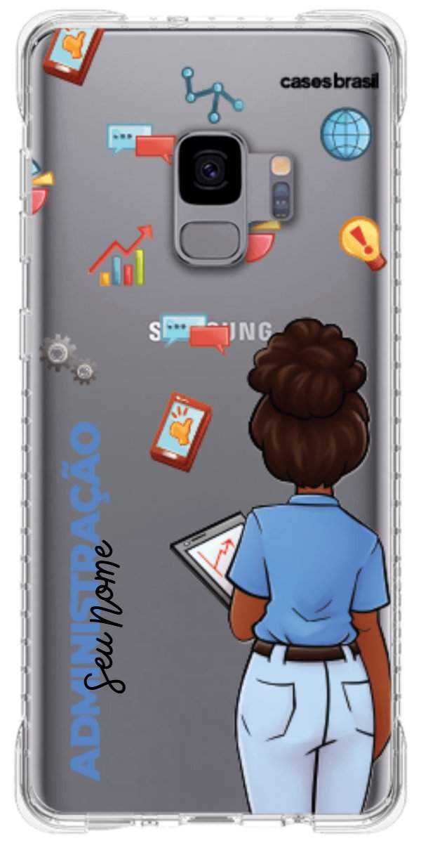 Capinha para Celular Administração - Boneca Profissão