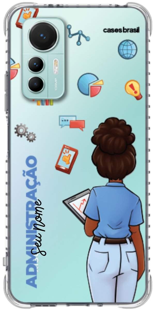 Capinha para Celular Administração - Boneca Profissão