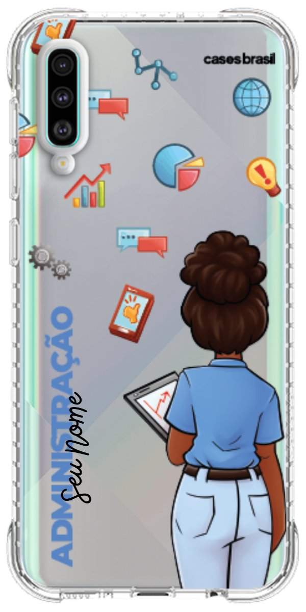 Capinha para Celular Administração - Boneca Profissão