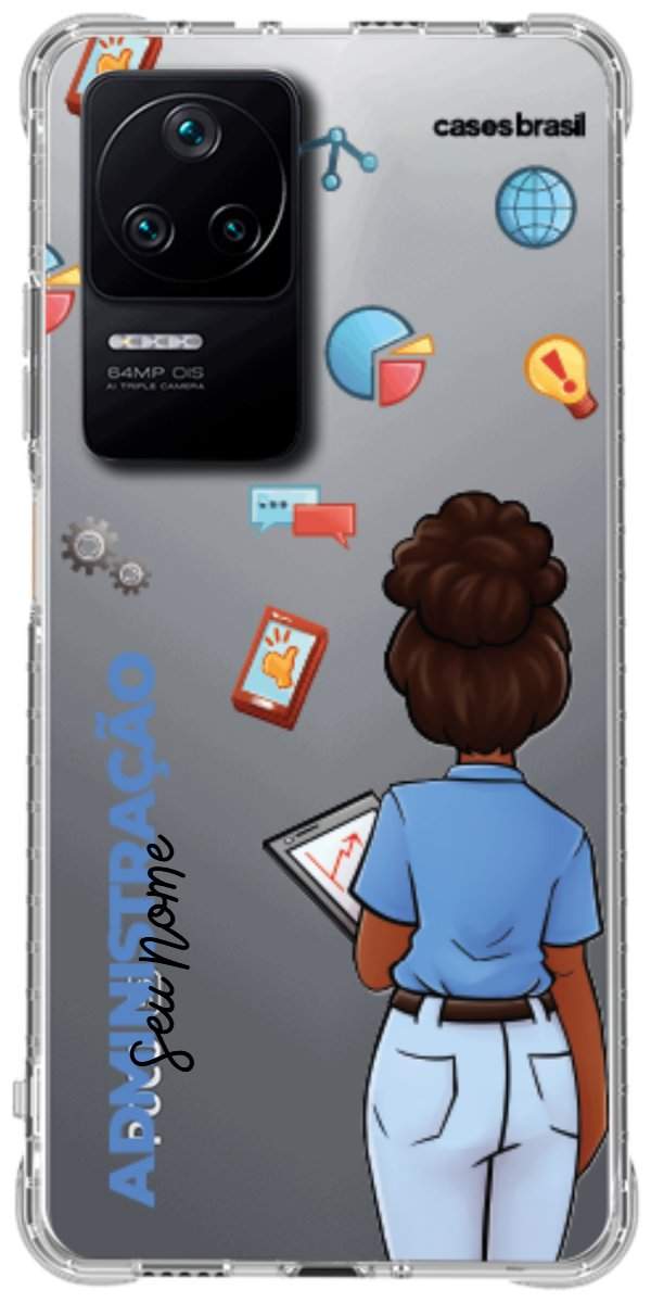 Capinha para Celular Administração - Boneca Profissão