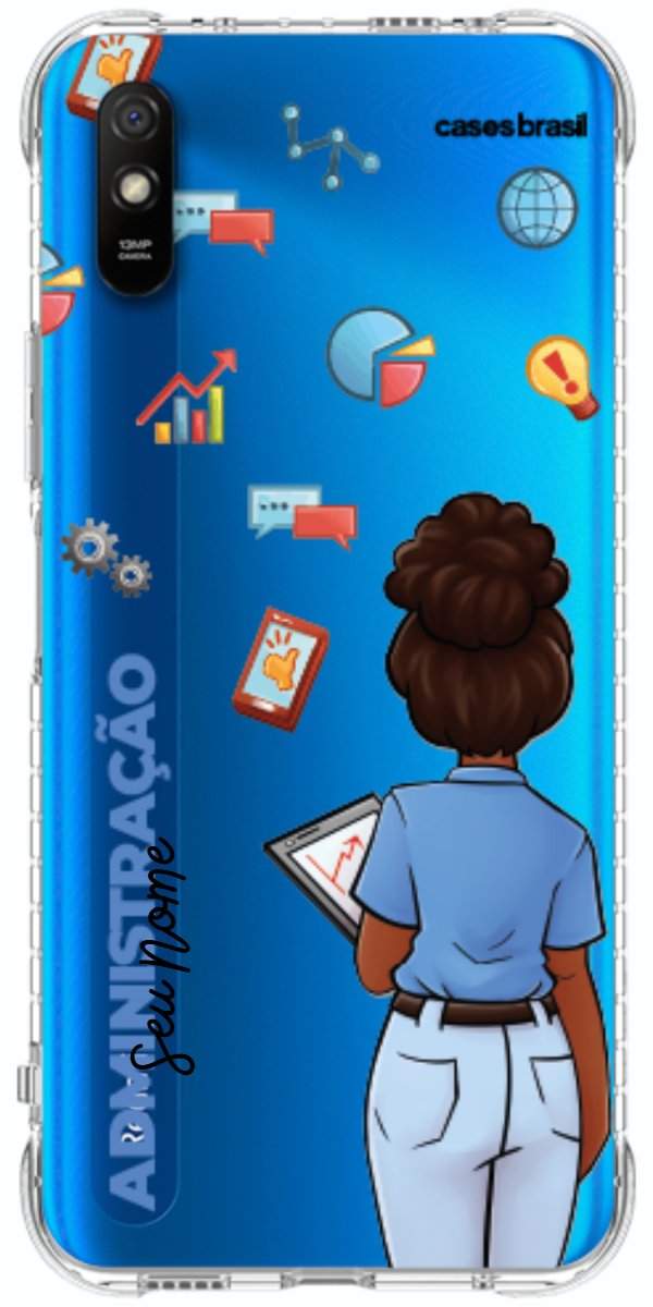 Capinha para Celular Administração - Boneca Profissão