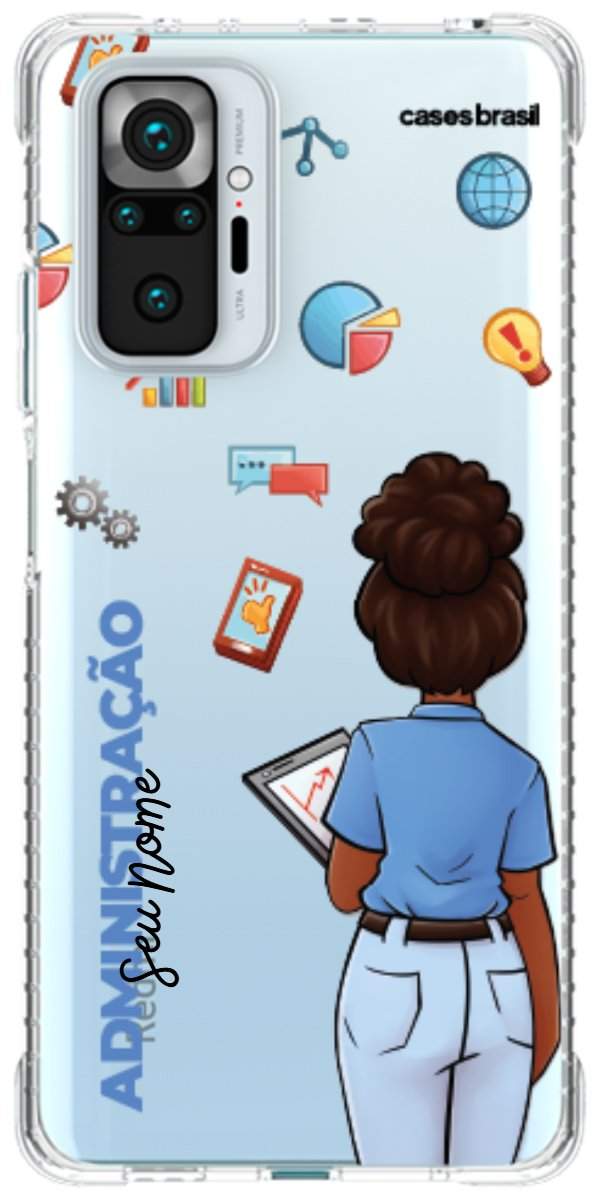Capinha para Celular Administração - Boneca Profissão