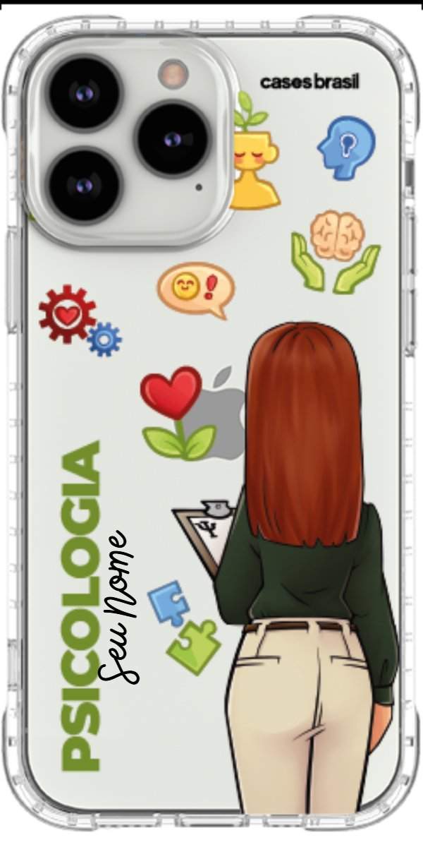 Capinha para Celular Psicologia - Boneca Profissão